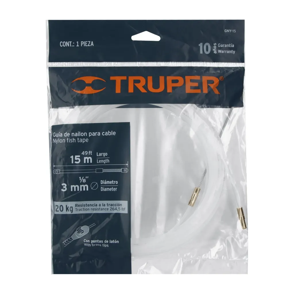 [17756] SONDA DE NYLON P/CABLE 15mts GNY-15