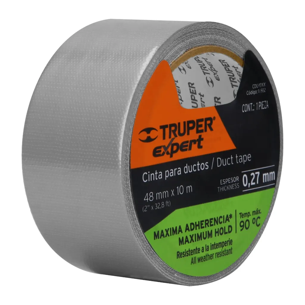 [12586] CINTA PARA DUCTO 50.8mm X 10MTS TRUPER CDU-10 X C-51