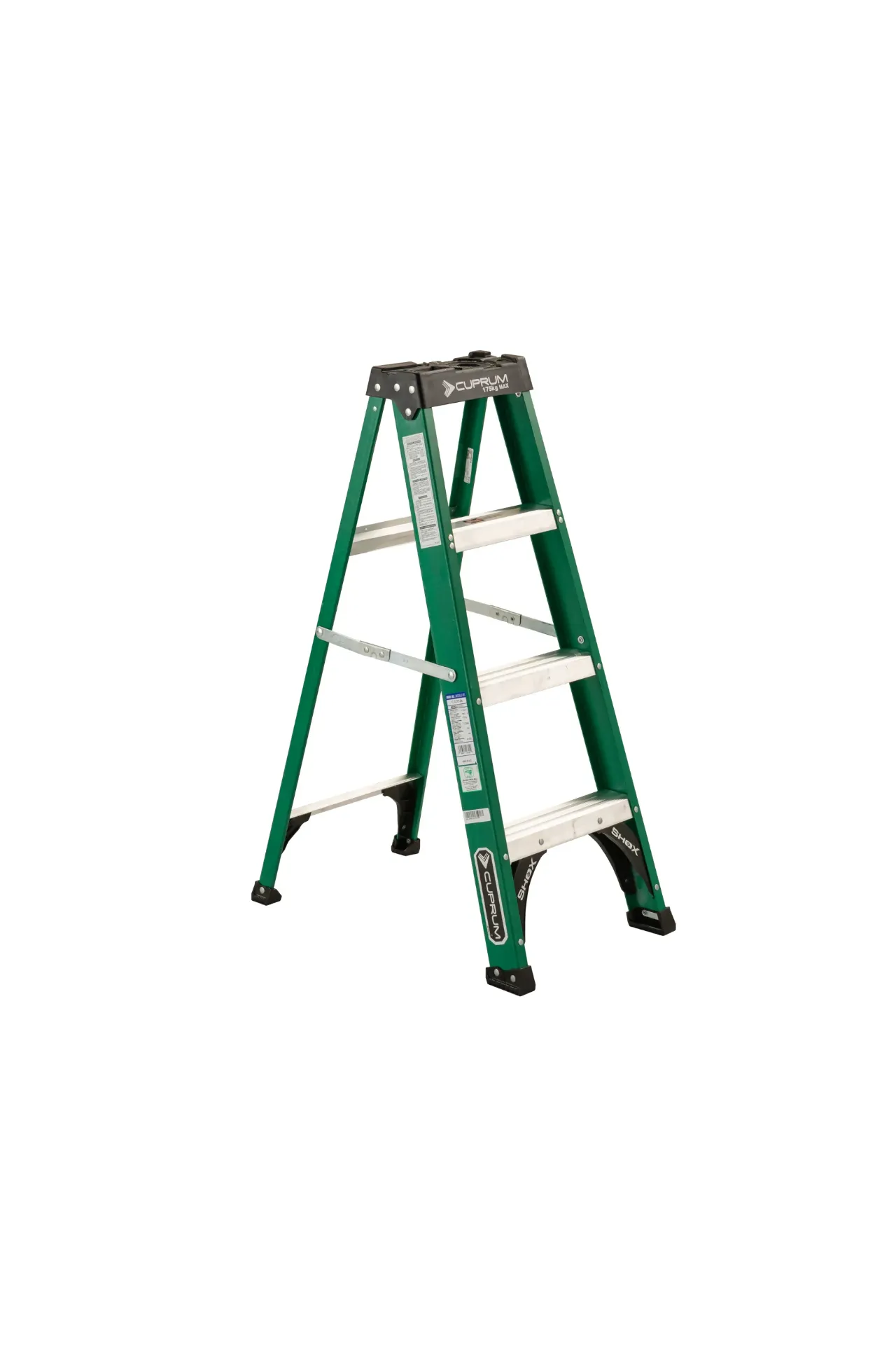 [7061019] ESCALERA TIJERA F/VIDRIO 175KG #C-3217-04 CUPRUM