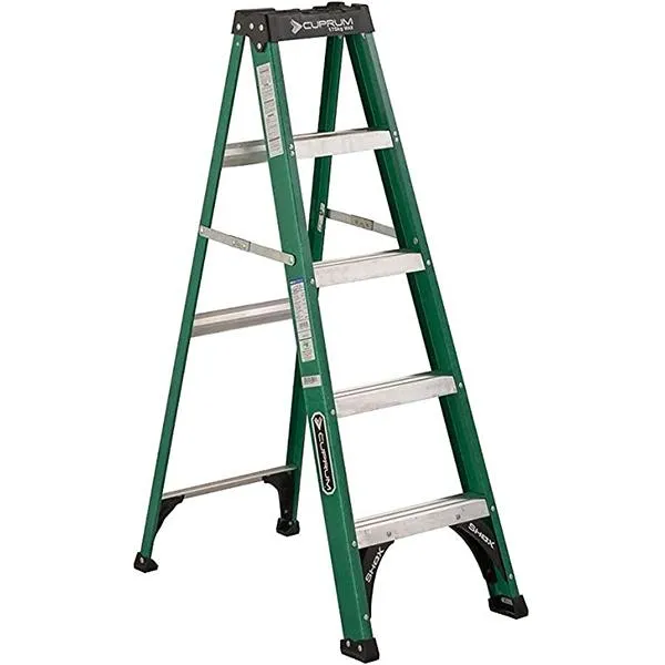 [7061020] ESCALERA TIJERA F/VIDRIO 175KG #C-3217-05 CUPRUM