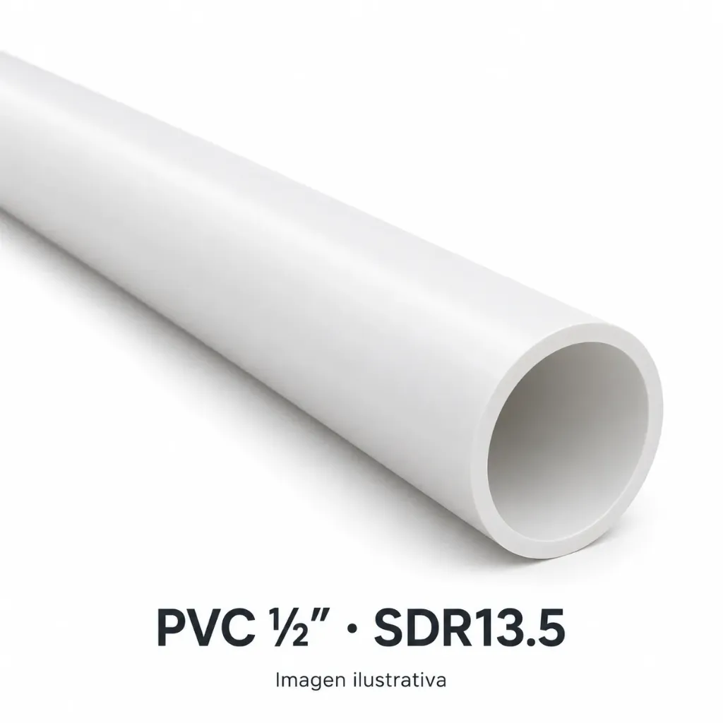 [TUBO1/2.13] TUBO PVC 1/2" SDR13.5
