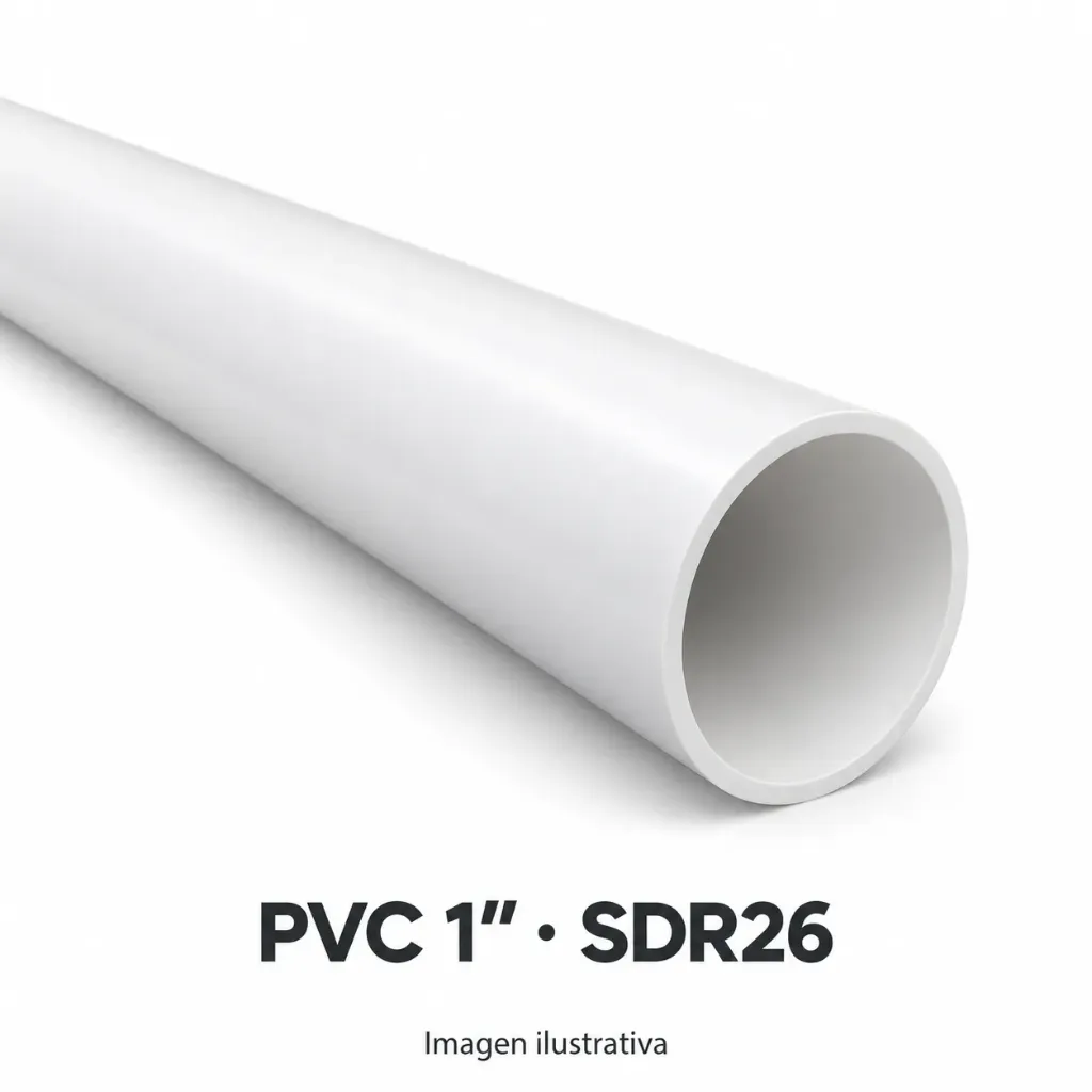 [TUBO1.26] TUBO PVC 1" SDR26