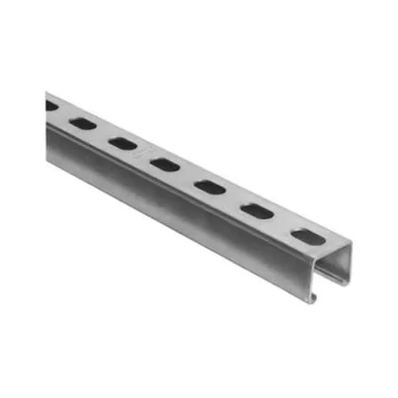 RIEL STRUT PERFIL BAJO STEEL CAL 16 13/16"X1 5/8"