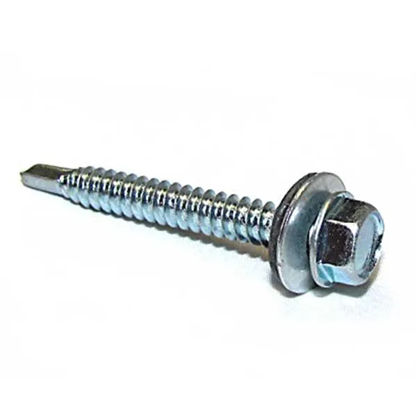 TORNILLO PARA TECHO PUNTA BROCA DE  2 1/2", 12UNID