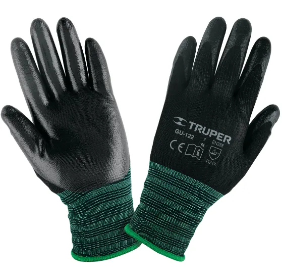 [13294] GUANTE NYLON C/NITRILO /M, GU-122 TRUPER