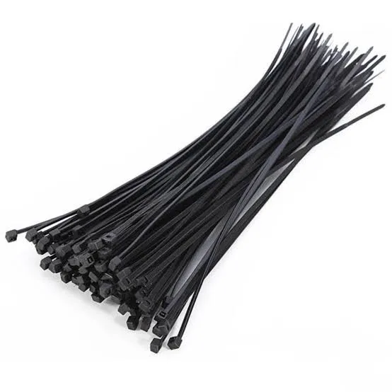 GAZA AMARRA PLASTICA NEGRA 30, 9.0MMx750MM 10uni