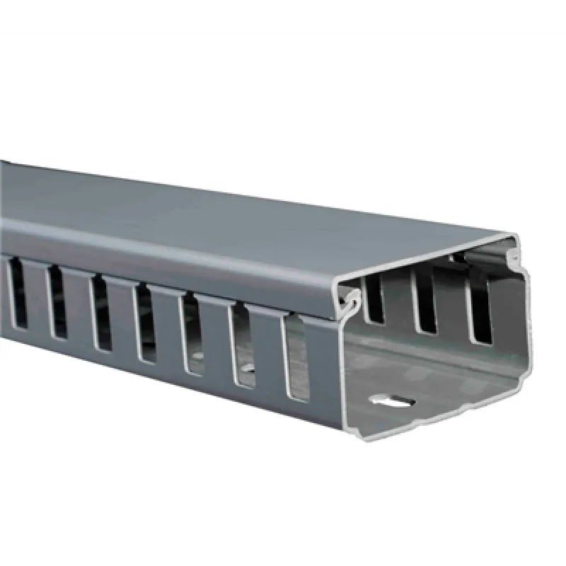 [0070522] CANALETA RANURADA UL 40x40x2mts DXN10062 GRIS DEXSON