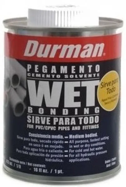 PEGAMENTO PVC MED WETBONDING 1/4 gl 946ml