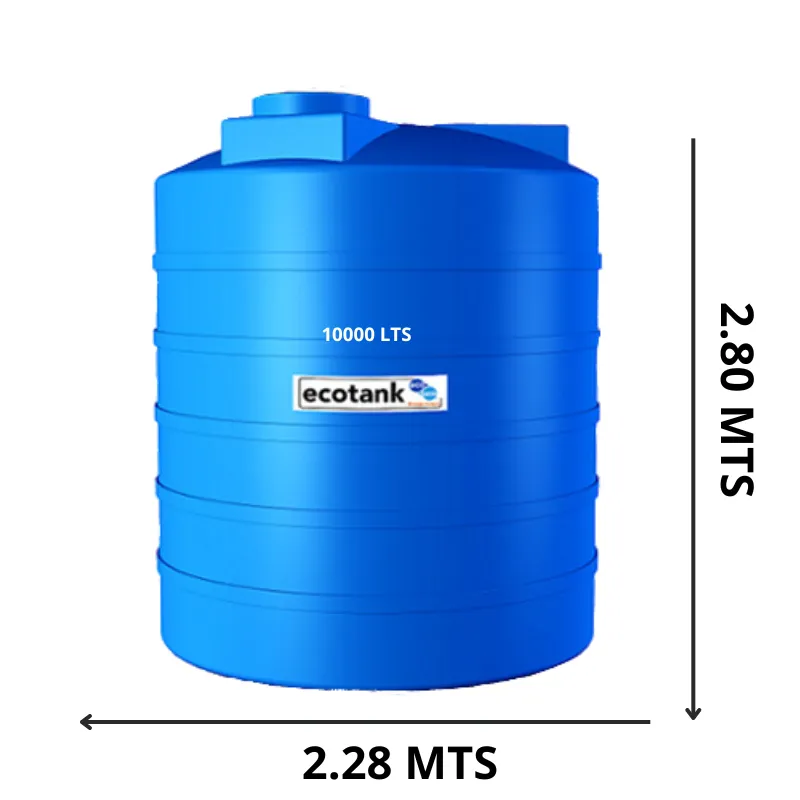 [PROD0000333] TANQUE INDUSTRIAL ECOTANK 10000 LTS AZUL ESTANDAR