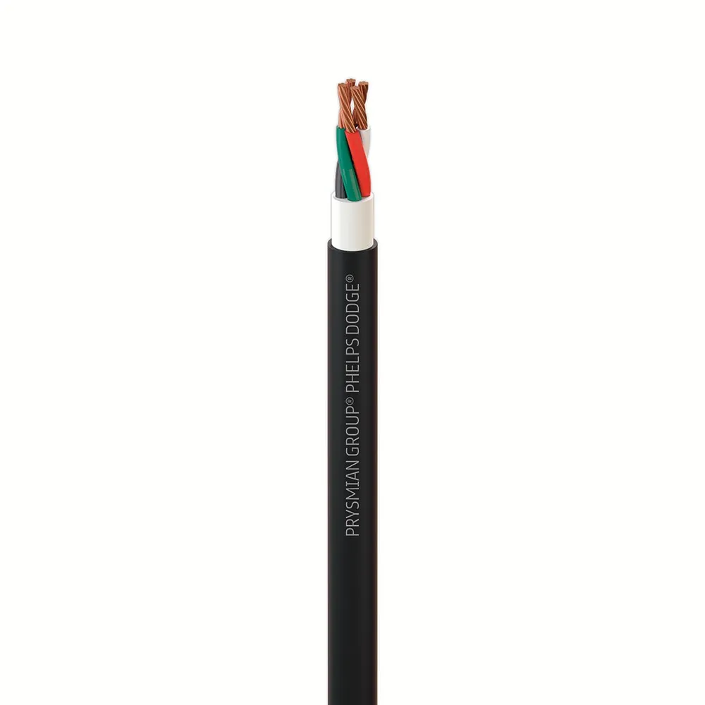 Cable electrico tgp 4x12 negro PHELPS DODGE
