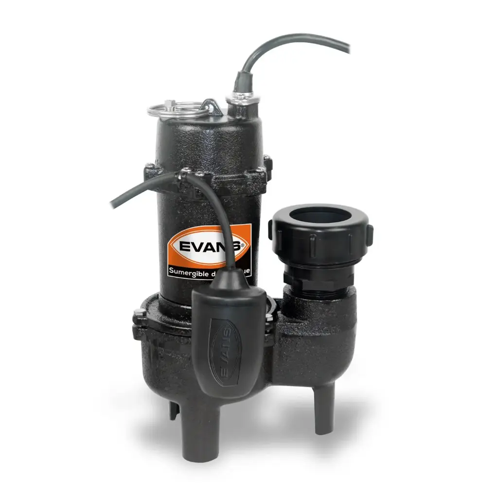 [SV2ME040] Bomba sumergible para agua sucia, descarga de 2" NPT y potencia 0.5HP
