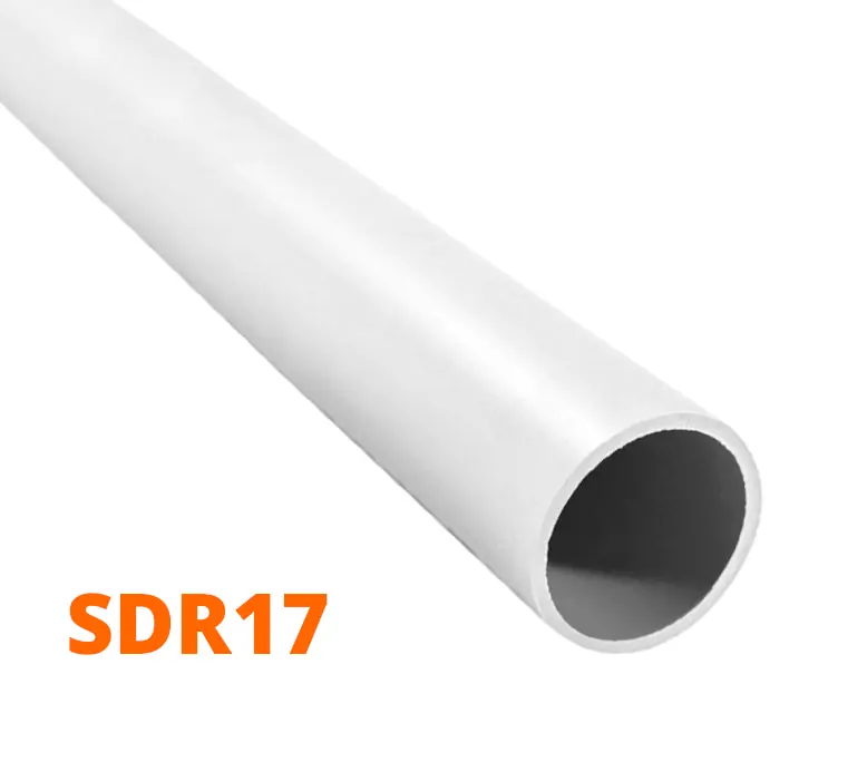 [000206] TUBO PVC 150MM(6")X6M SDR17 CC GR