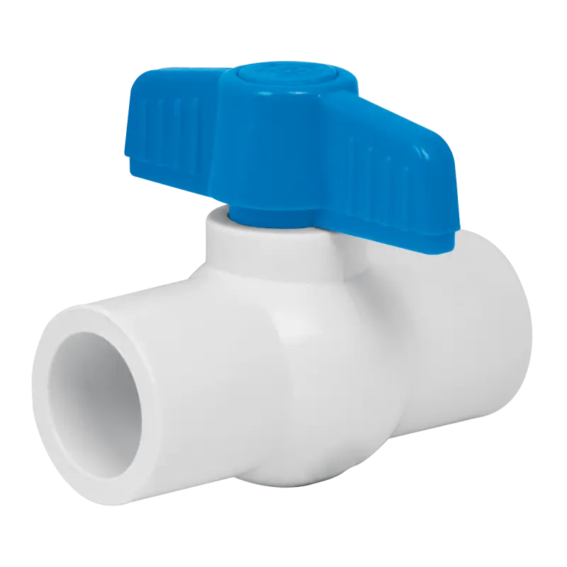 [004370] LLAVE DE PASO BOLA PVC MIP 4" AZULES