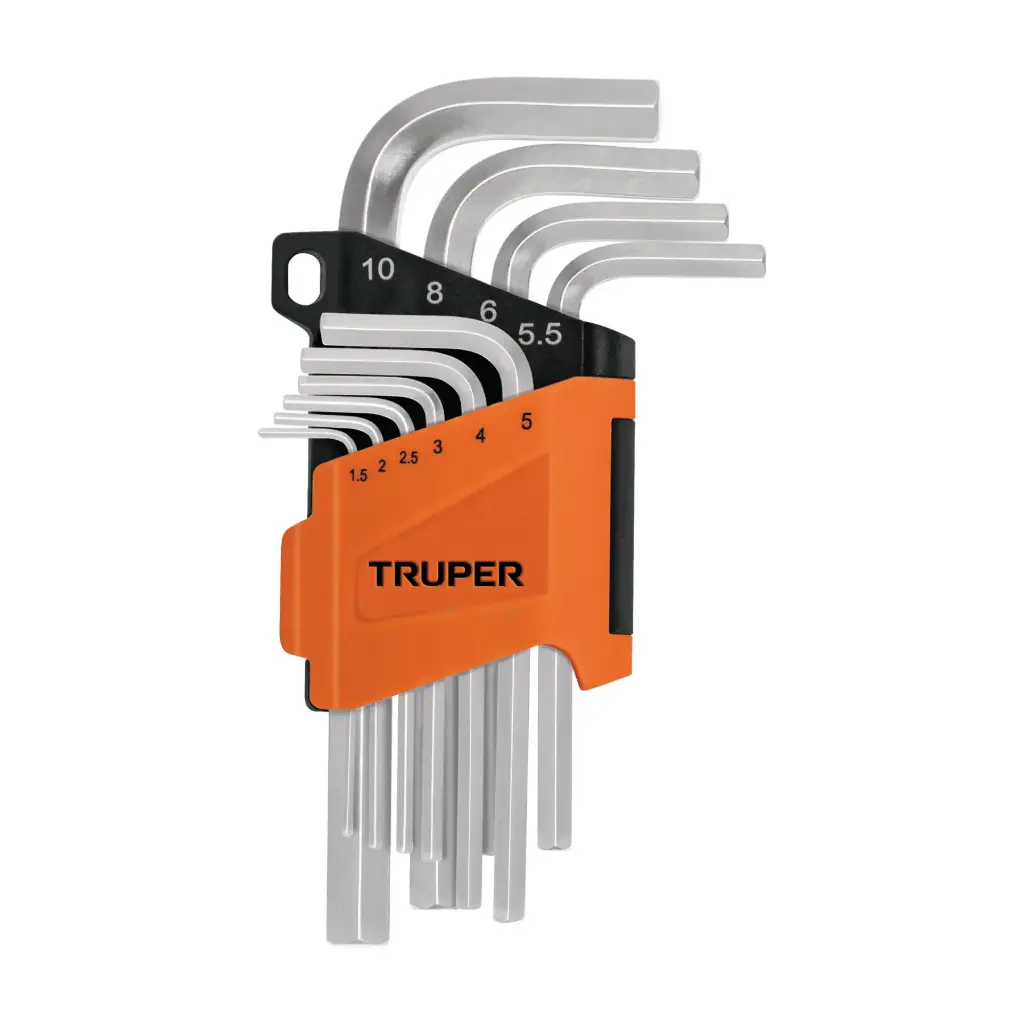 [15536] 	JGO. LLAVES ALLEN (MM) ALL-10M TRUPER