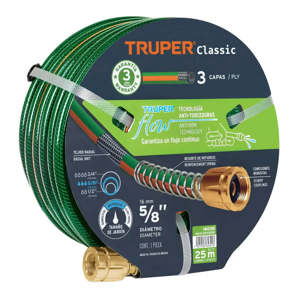 [16038] MANG. 5/8" REFORZ 3C 25 M MAN-25X5/8R