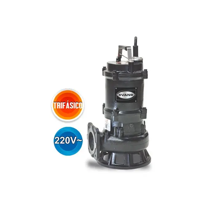 [SV3ME0300G] BOMBA SUMIDERO VORTEX EVANS 3HP 3F 220V