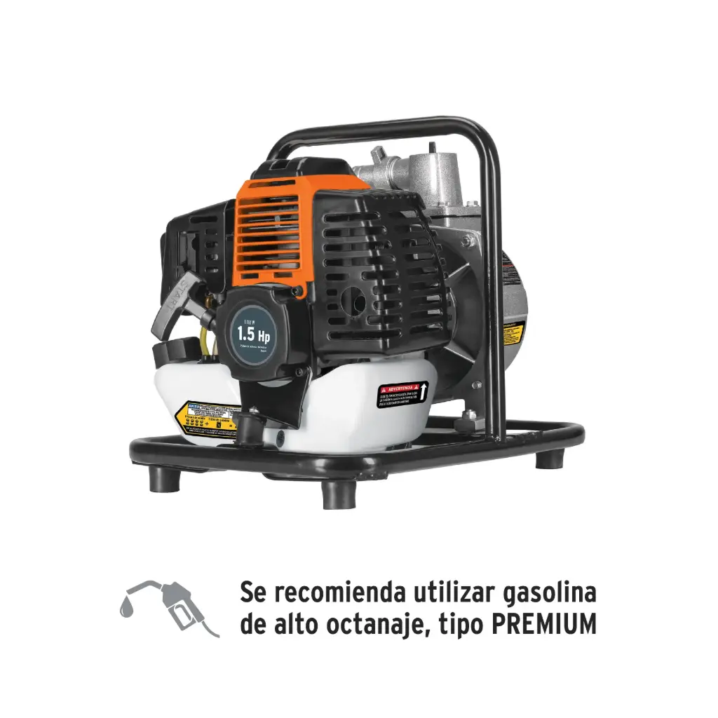 [101110] MOTOBOMBA 2 TIEMPOS GASOLINA 1" x 1" MOTB-1 TRUPER