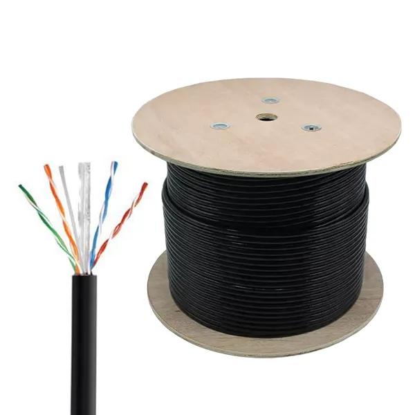 [CAB-TEK6SJOUT] CABLE UTP TEKLINK CAT6 -EXTERIOR 23 AWG -305M 100% COBRE C.NEGRO SINGLE CAB-TEK6SJOUT