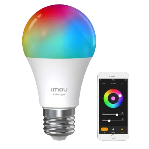 [IOT-B5] BOMBILLA DE LUZ IMOU MULTICOLOR WIFI 806 LUMENES IOT-B5