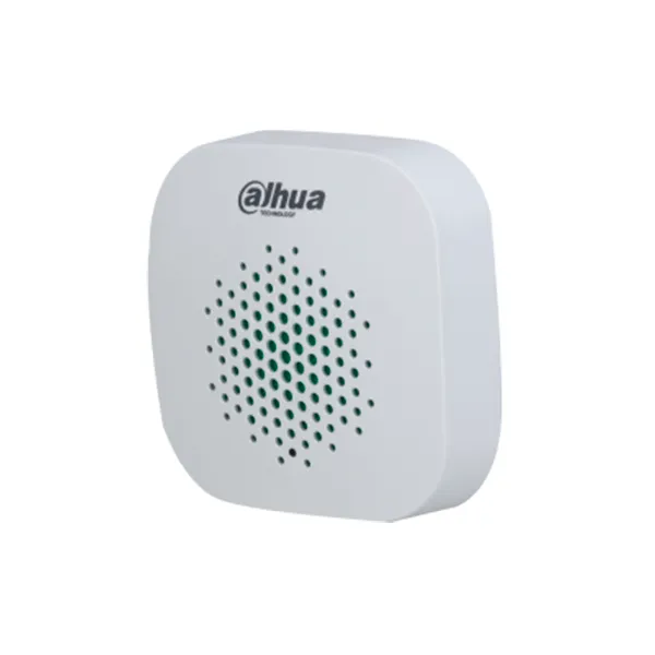 [ARA12-W2] SIRENA INALAMBRICA DAHUA 105 DB ALARMA BATERIA BAJA, MEDICION TEMPERATURA ARC3  ARA12-W2
