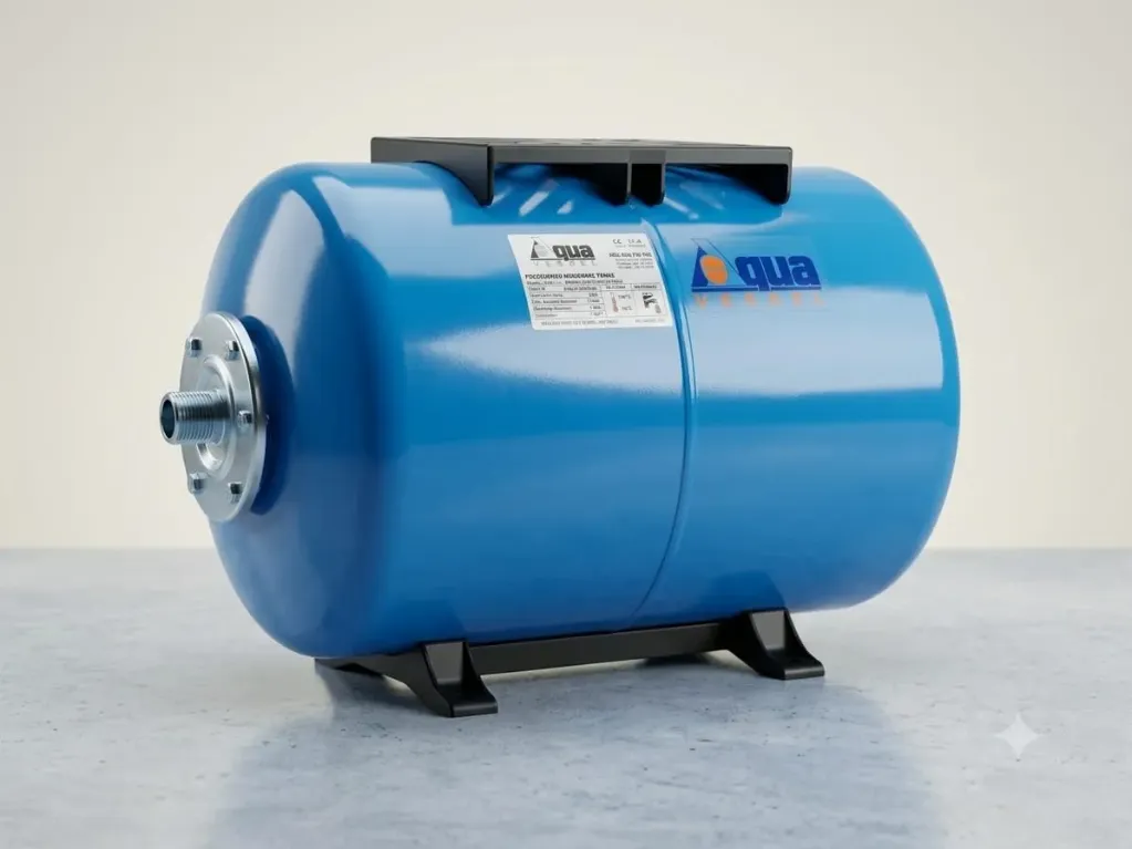 [AQU50HPW10B] TANQUE PRES HORZ VESSEL 50L 13.2G 10BAR C/BASE