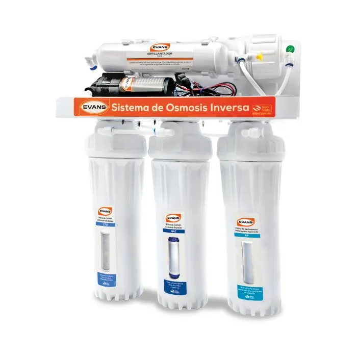 [RO50GC01] Purificador Ósmosis Inversa 5 Etapas. EVANS RO-50G-C01