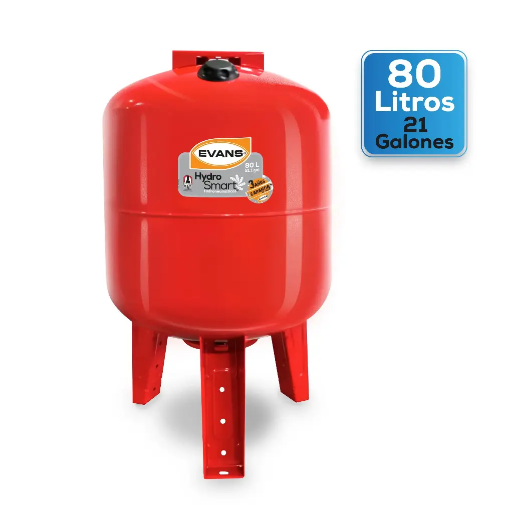 [EQTHM080L] Tanque Hidroneumático Hydro-MAC ® Lineal 80 Litros
