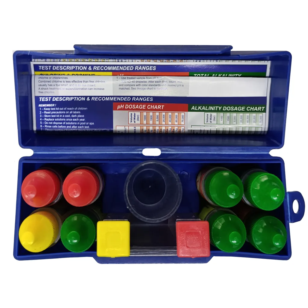 [1080121] KIT DE PRUEBAS 6 PASOS HIDROTERMAL 1080121