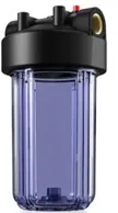 [1070216] FILTRO AGUA POTABLE 10"X4"X 1"NPT, TRANSPARENTE C/BASE Y LLAVE BGP