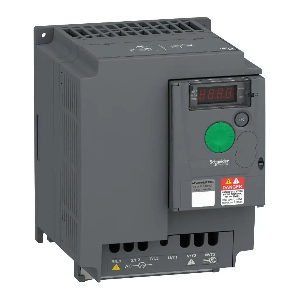 [ATV310HU55N4E] Variador de Velocidad Trifásico ATV310 480 VAC. Potencia 7.5HP